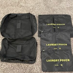 Travel Laundry Pouch Set